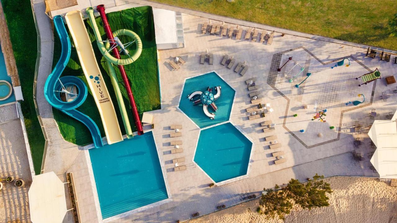 לימנריה Blue Dream Palace Trypiti Beach Spa Resort & Hive Water Park מראה חיצוני תמונה